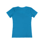 Women's The Boyfriend Tee - UK Light Logo - Plain Back