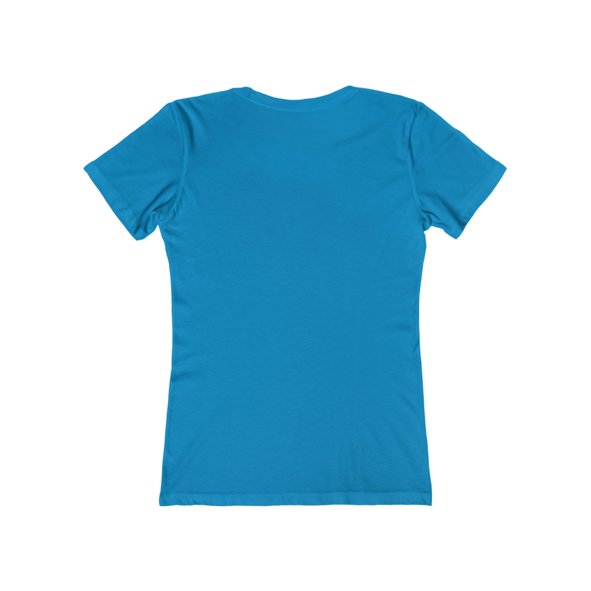 Women's The Boyfriend Tee - UK Light Logo - Plain Back