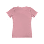 Women's The Boyfriend Tee - UK Light Logo - Plain Back