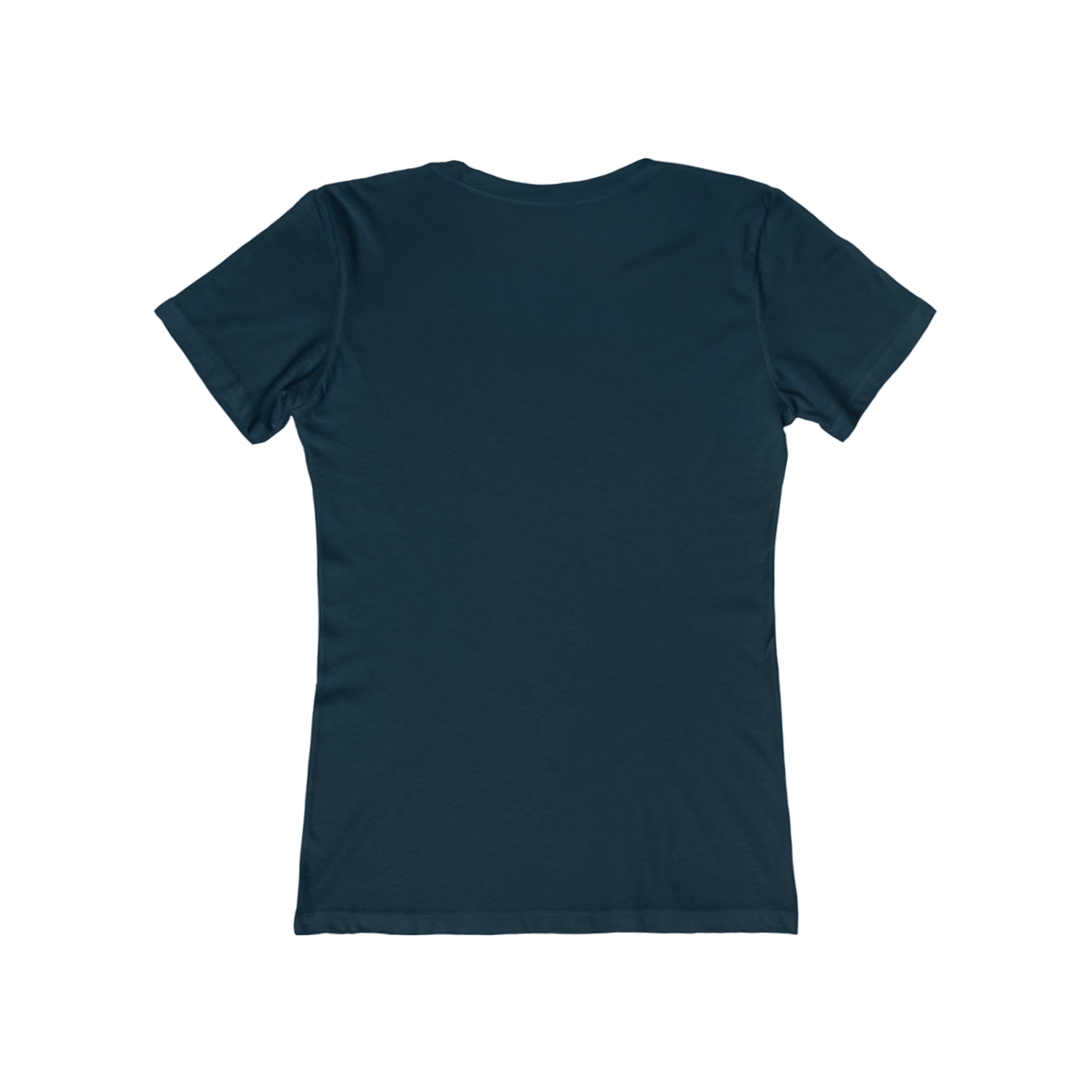 Women's The Boyfriend Tee - UK Light Logo - Plain Back