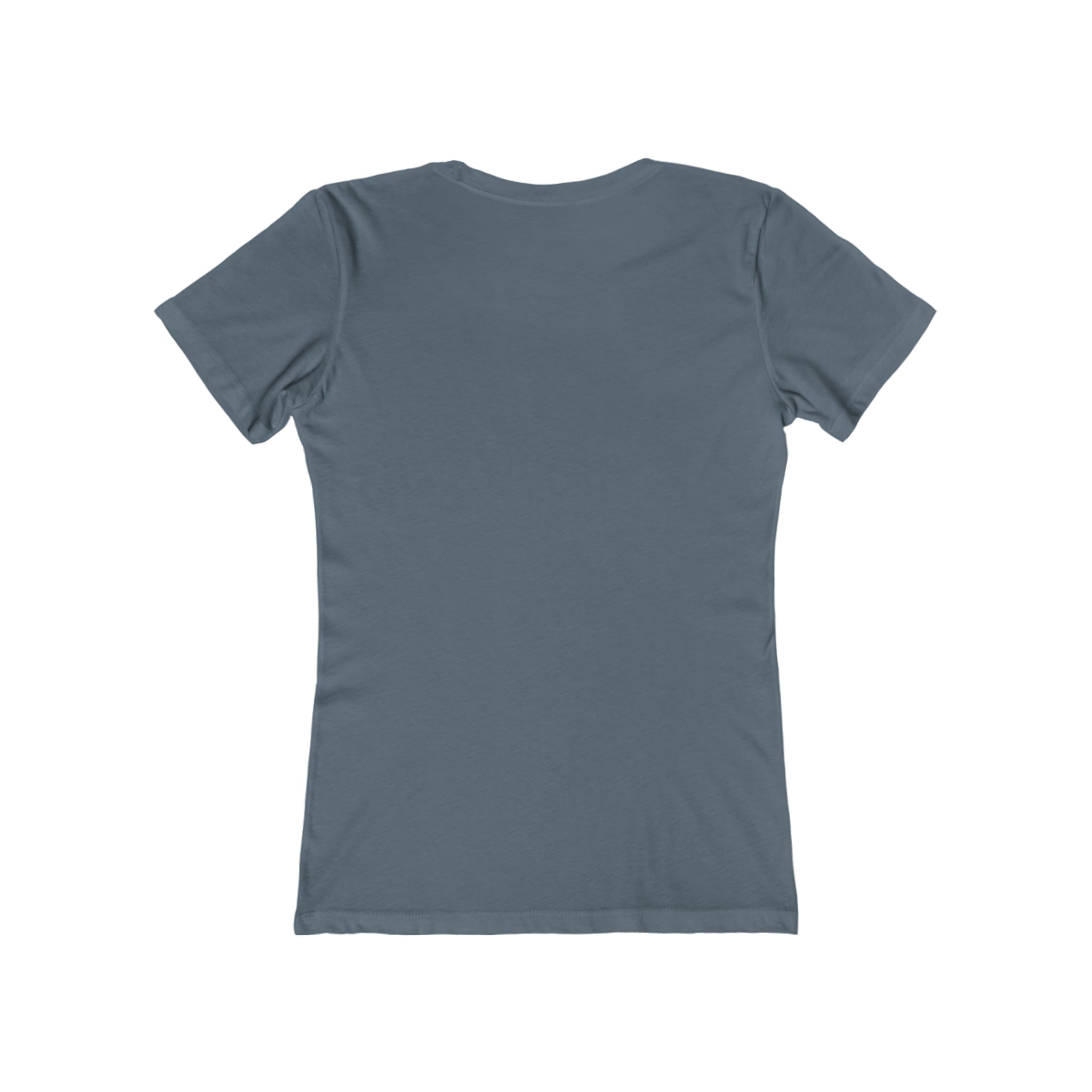 Women's The Boyfriend Tee - UK Light Logo - Plain Back
