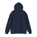 USA Logo - Unisex Heavy Blend Hooded Sweatshirt - USA Logo Dark - Plain Back