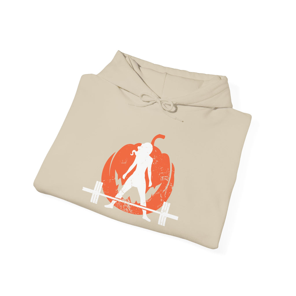 Halloween Pumpkin - Unisex Heavy Blend Hooded Sweatshirt - Dark Logo