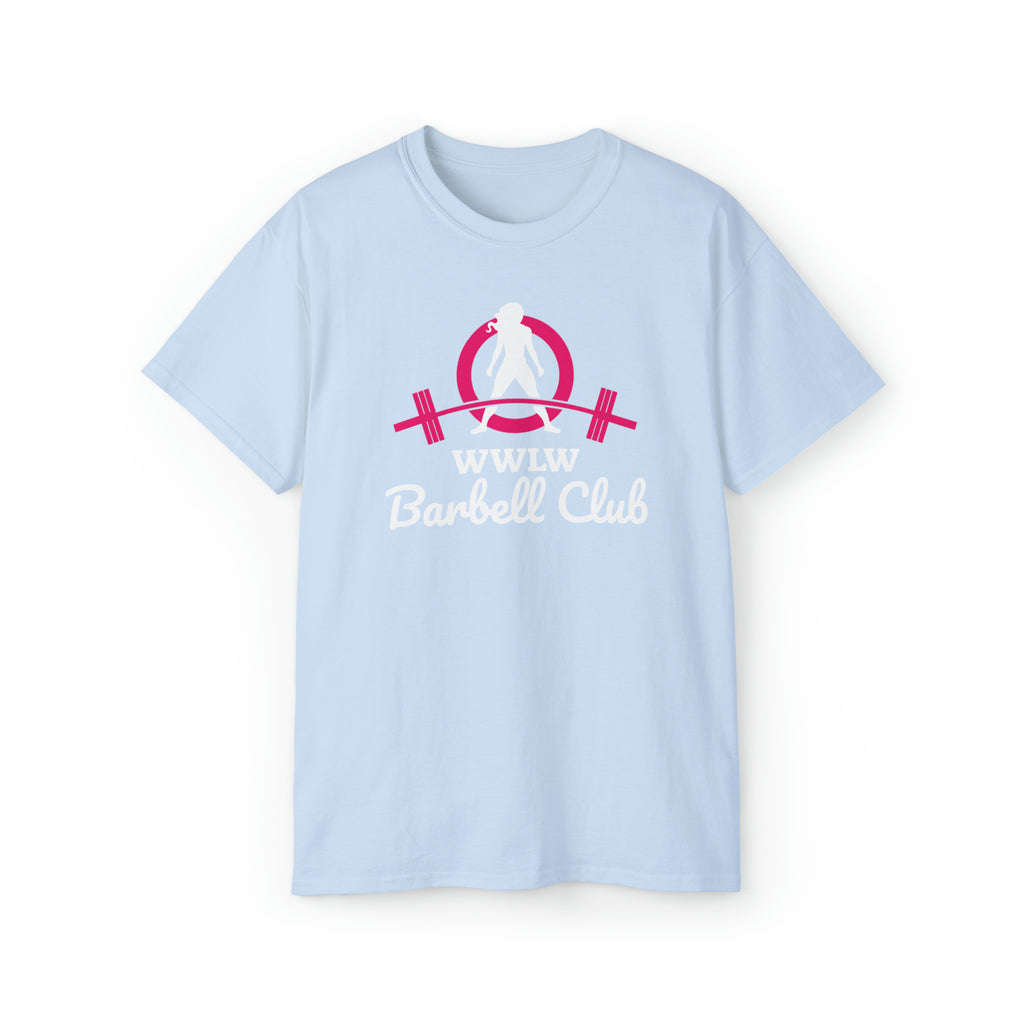 Barbell Club - Unisex Ultra Cotton Tee - Colored Logo Dark