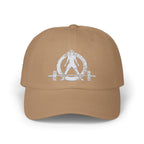 Classic Dad Cap - White Distressed Logo