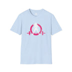 Unisex Softstyle T-Shirt - Color Distressed Logo - Plain Back