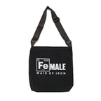 Maid of Iron - Adjustable Gym Tote Bag