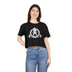 Women's Crop Tee - Women's Cropped Tee - Distressed Collection