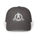 Classic Dad Cap - White Distressed Logo