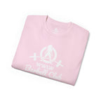 Barbell Club White Classic Logo - Unisex Ultra Cotton Tee