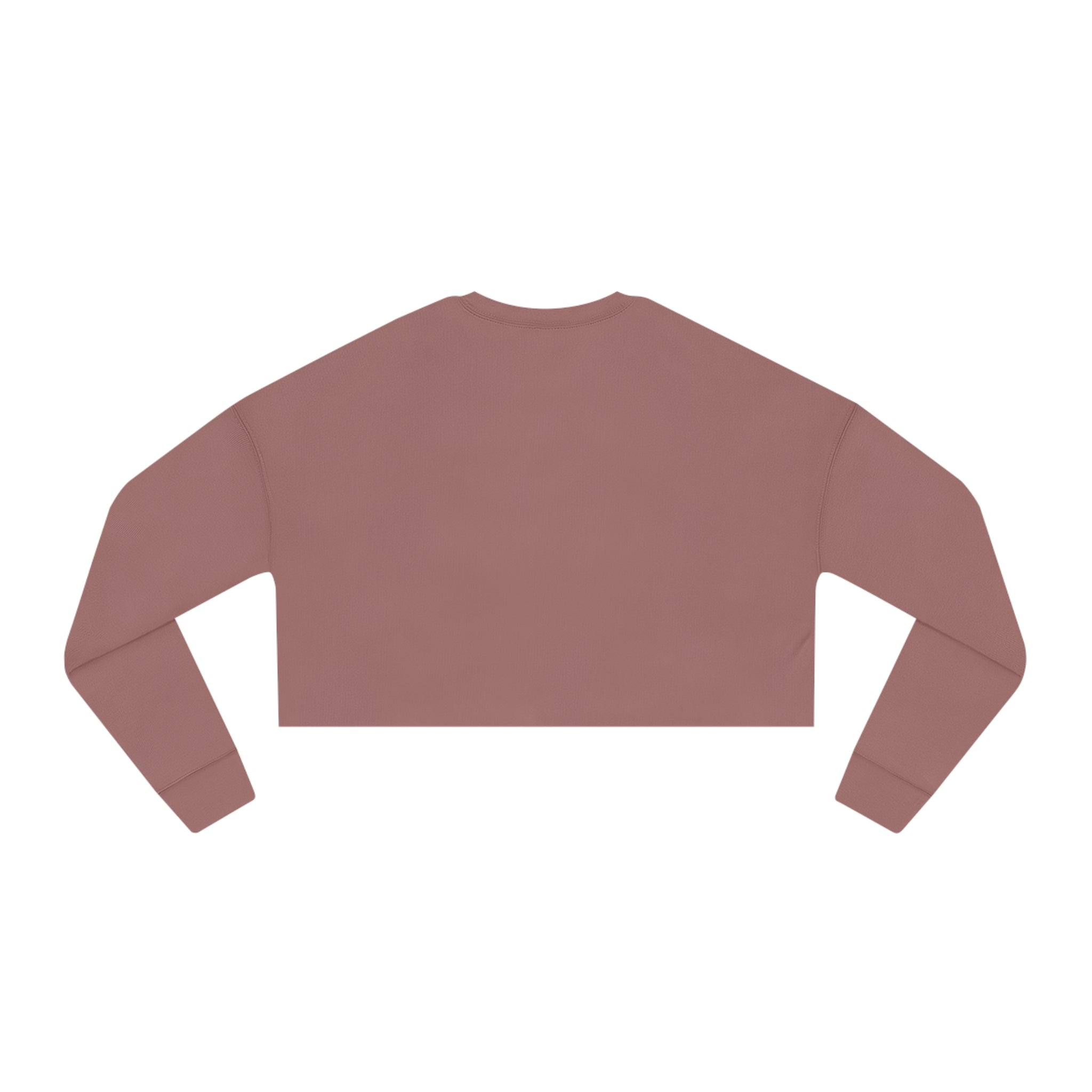 Women's Cropped Sweatshirt - White Original Logo
