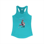 Strong Is Beautiful - Comic  - Racer Back Tank Top - Women's Ideal Racerback Tank Plain Back