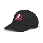Unisex Distressed Cap - Classic Color Logo