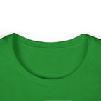 Lift Heavy Shit - Women's Softstyle Tee - White Distressed Logo on Front Plain Back
