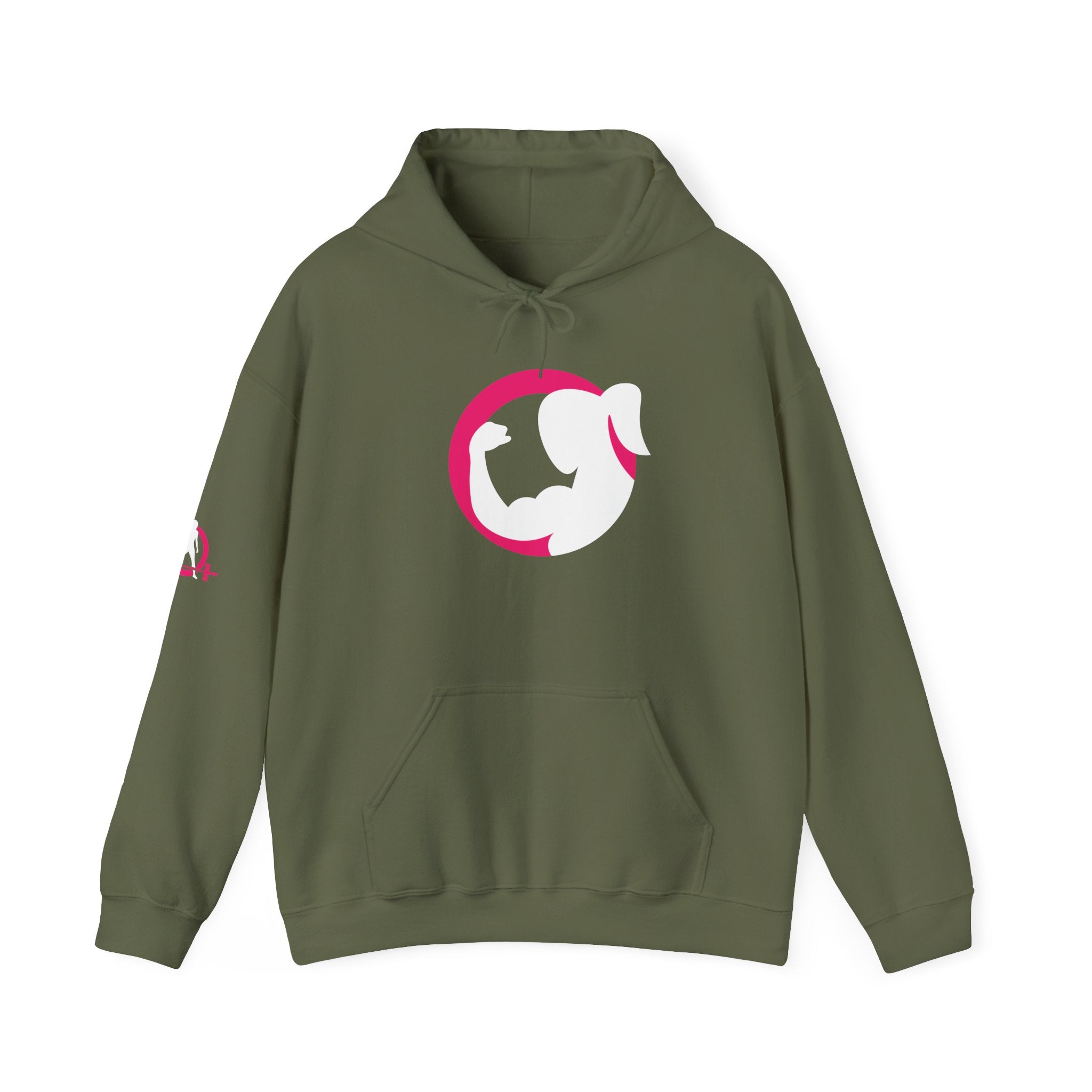 Strong Her  - Classic Color Logo - Unisex Heavy Blend Hooded Sweatshirt