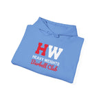 Heavy Weights Barbell Club – Unisex Heavy Blend™ Hooded Sweatshirt 🏋️‍♂️🔥