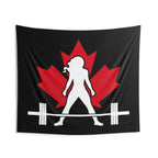 Indoor Wall Tapestries - Canada Dark Logo