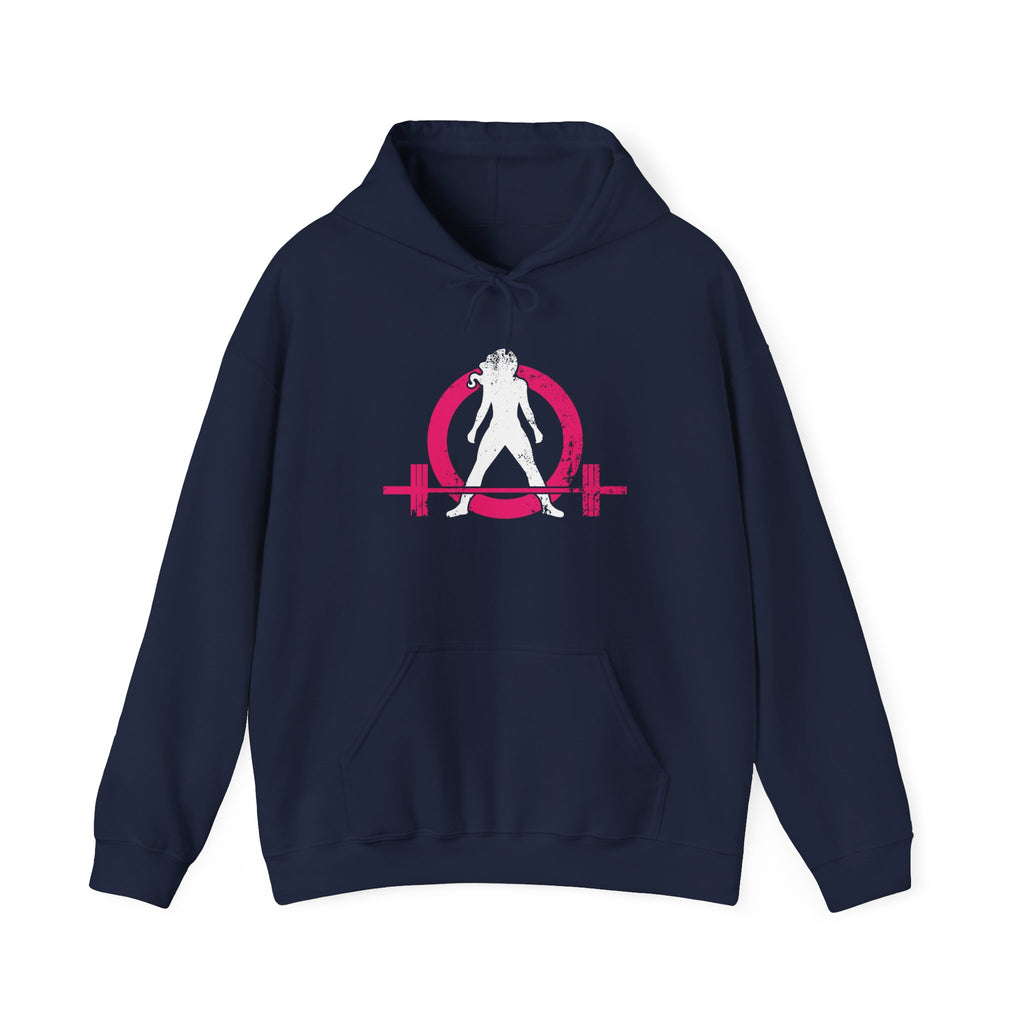 WWLW Hoodie – Unisex Heavy Blend™ Hooded Sweatshirt (Color Distressed Logo, Plain Back) 🎨💪