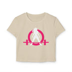 WWLW Women’s Baby Tee – Color Inverted Logo