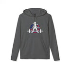 Unisex Fleece Hoodie - USA Collection - Light Logo
