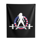 USA Logo - Indoor Wall Tapestries - USA Dark Logo