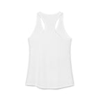 I Could Deadlift You - Women's Ideal Racerback Tank - White Logo - Plain Back