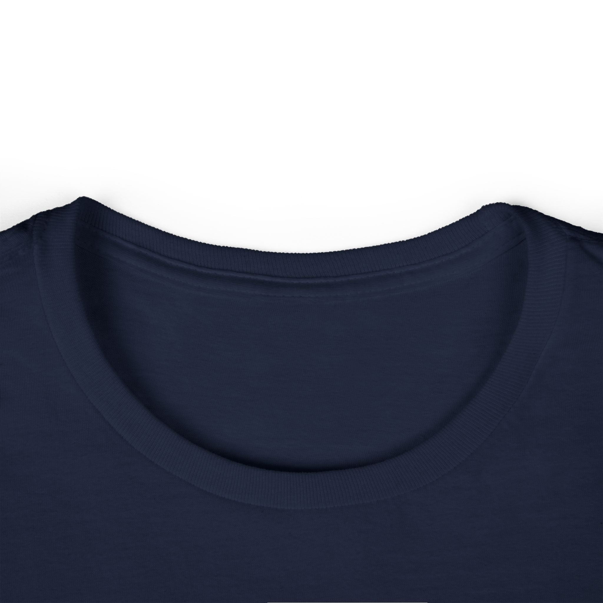 Lift Heavy Shit - Women's Softstyle Tee - White Distressed Logo on Front Plain Back