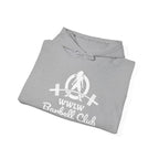 WWLW Barbell Club — Classic Logo Hoodie (White)