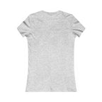 Iron Sharpens Iron - Women's Favorite Tee - White Logo - Plain Back