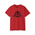 Distressed - Unisex Ultra Cotton Tee - Black Logo