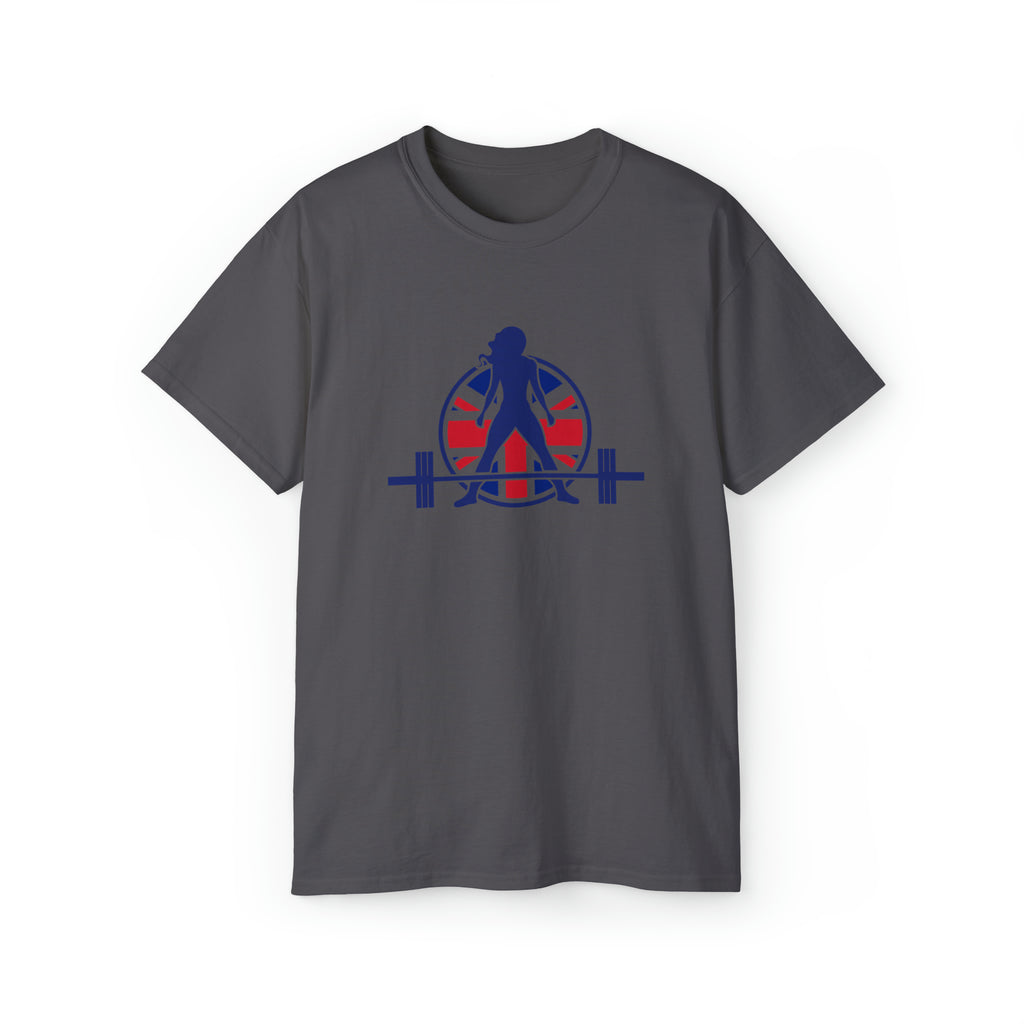 Unisex Ultra Cotton Tee - UK Logo Light - Plain Back