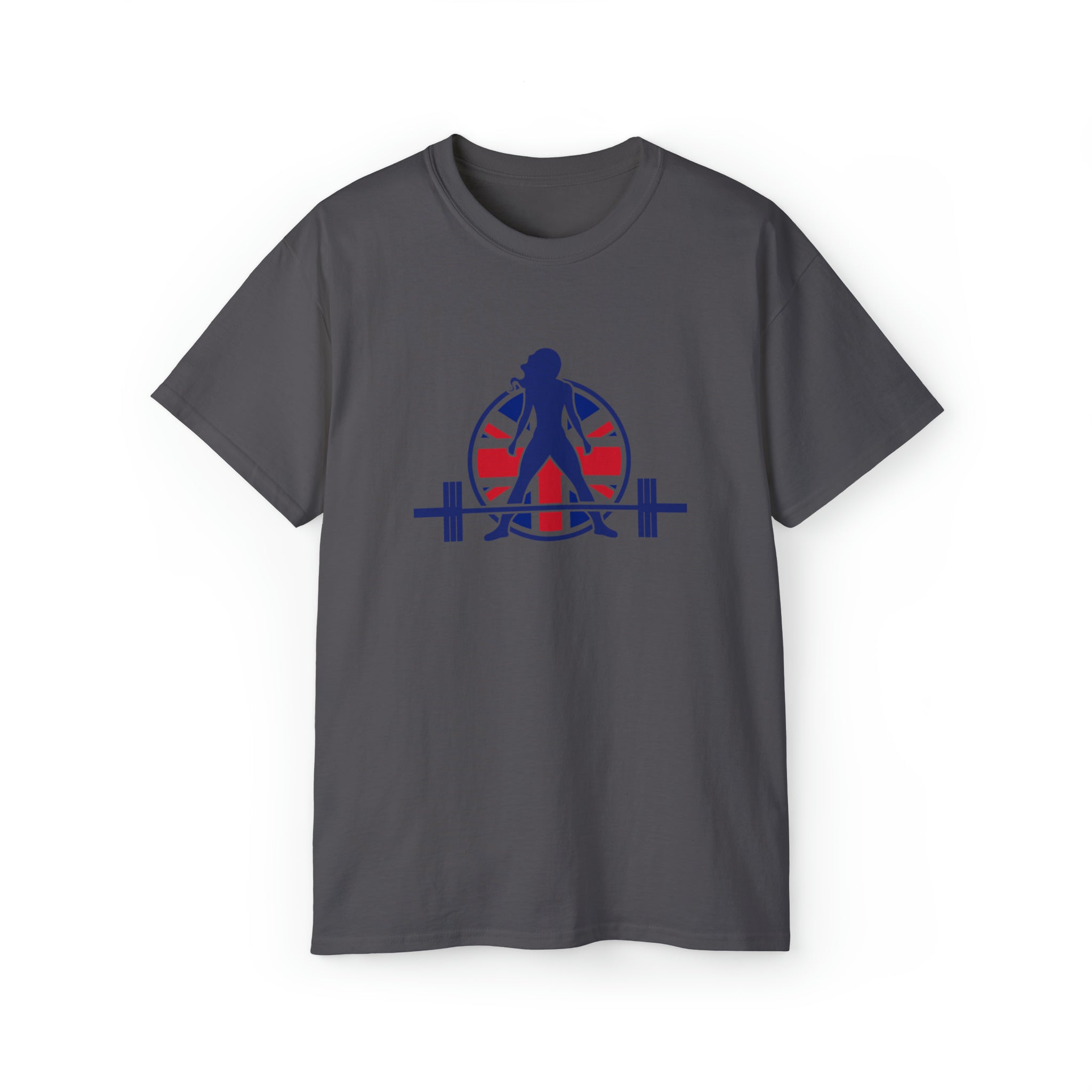 Unisex Ultra Cotton Tee - UK Logo Light - Plain Back