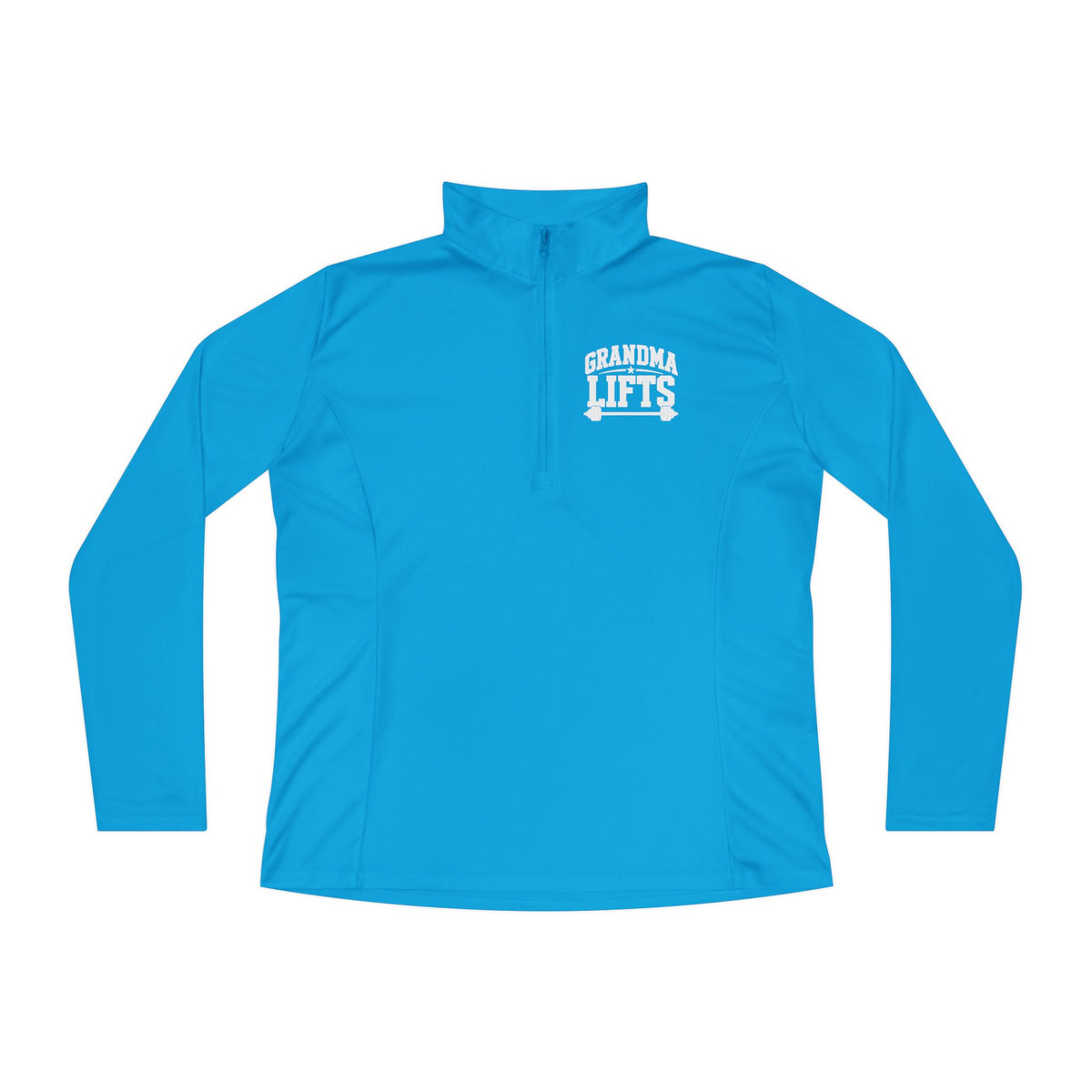 Grandma Lifts - Ladies Quarter-Zip Athletic Pullover