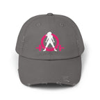 Unisex Distressed Cap - Classic Color Distressed Logo