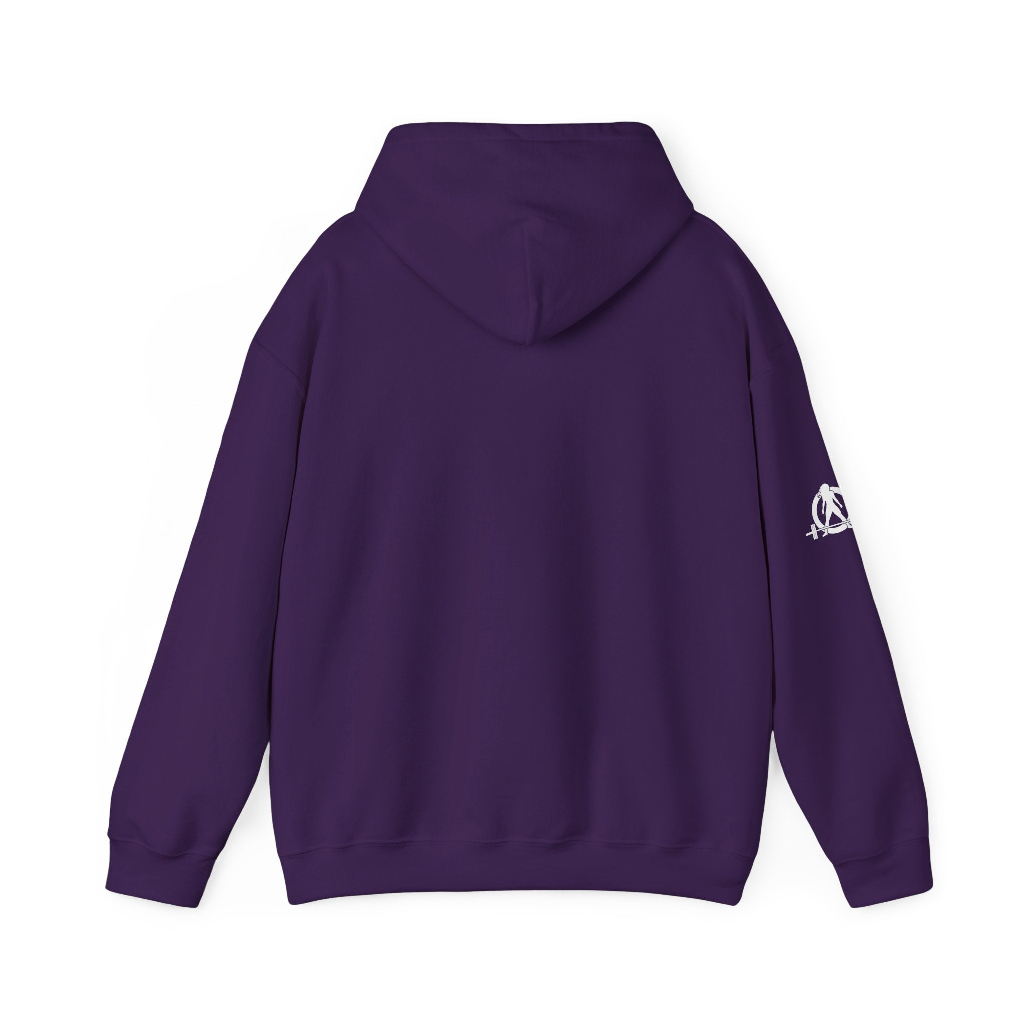 Strong Her – Unisex Heavy Blend™ Hooded Sweatshirt (White Logo) 💪