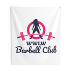 Barbell Club - Classic Logo - Indoor Wall Tapestries
