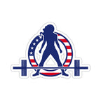 USA Logo - Kiss-Cut Stickers - USA Dark Logo