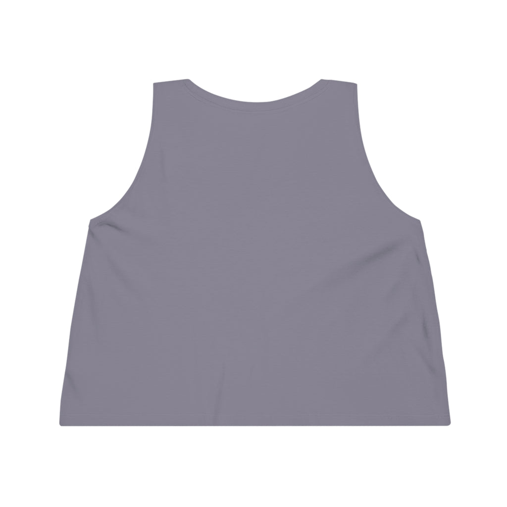 Women's Dancer Cropped Tank Top - Classic Color Logo Front