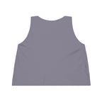 Women's Dancer Cropped Tank Top - Classic Color Logo Front