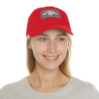 I Could Hip Thrust You - Dad Hat with Leather Patch (Rectangle) - White Font