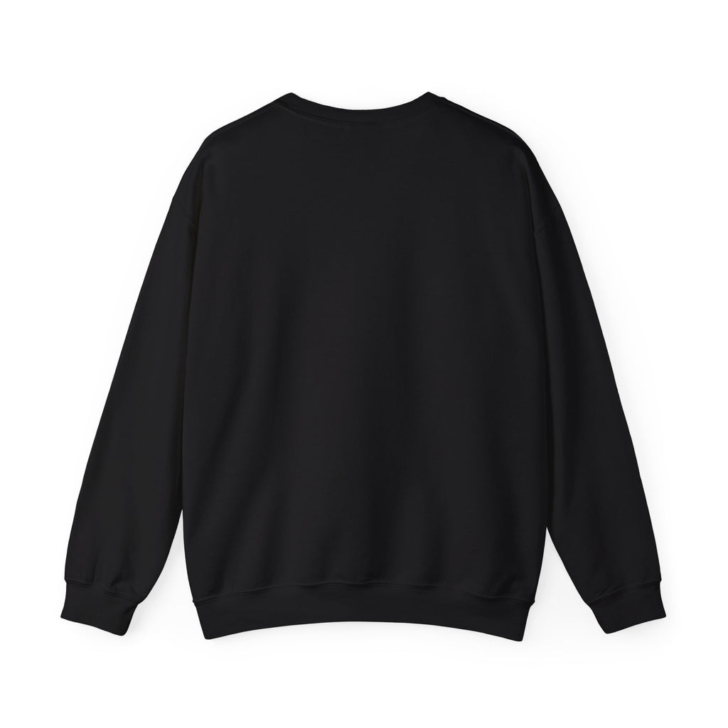 Built Different Crewneck Sweatshirt — Front & Back White Logo