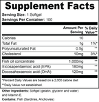 OMEGA-3 — 100 Softgels