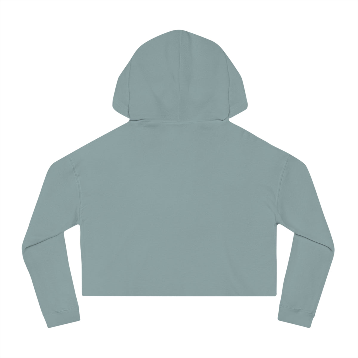Bench Press. - Cropped Hooded Sweatshirt