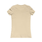 She is STRONG - Women's Favorite Tee - Black Logo - Plain Back