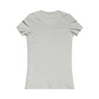 She is STRONG - Women's Favorite Tee - Black Logo - Plain Back