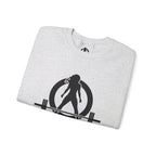 Iron Sharpens Iron - Unisex Heavy Blend™ Crewneck Sweatshirt - Front Black Logo - Front & Back Print