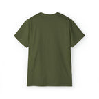 Classic Logo Black - Unisex Ultra Cotton Tee - Plain Back