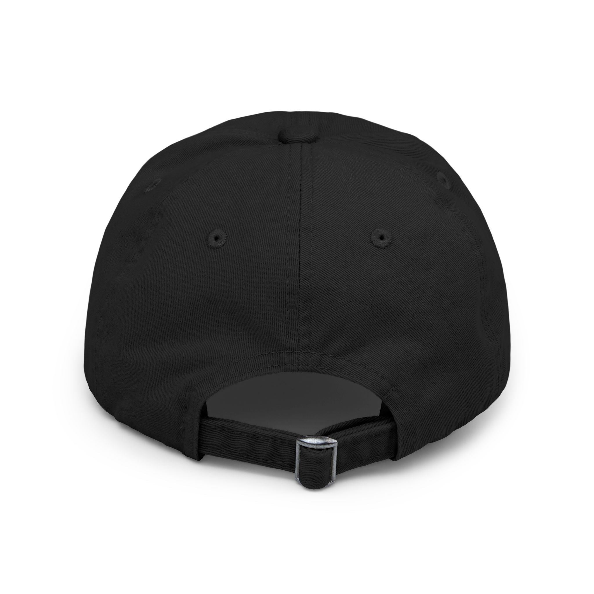 Coffee & Barbells - Unisex Distressed Cap - White Logo