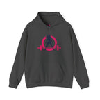 Distressed Logo - Unisex Heavy Blend Hooded Sweatshirt - Inverted Logo  (BEST SELLER)