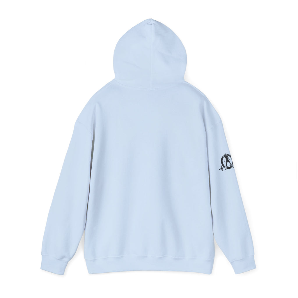 WWLW “I Could Deadlift You” Hoodie - Front Black Logo - Plain Back